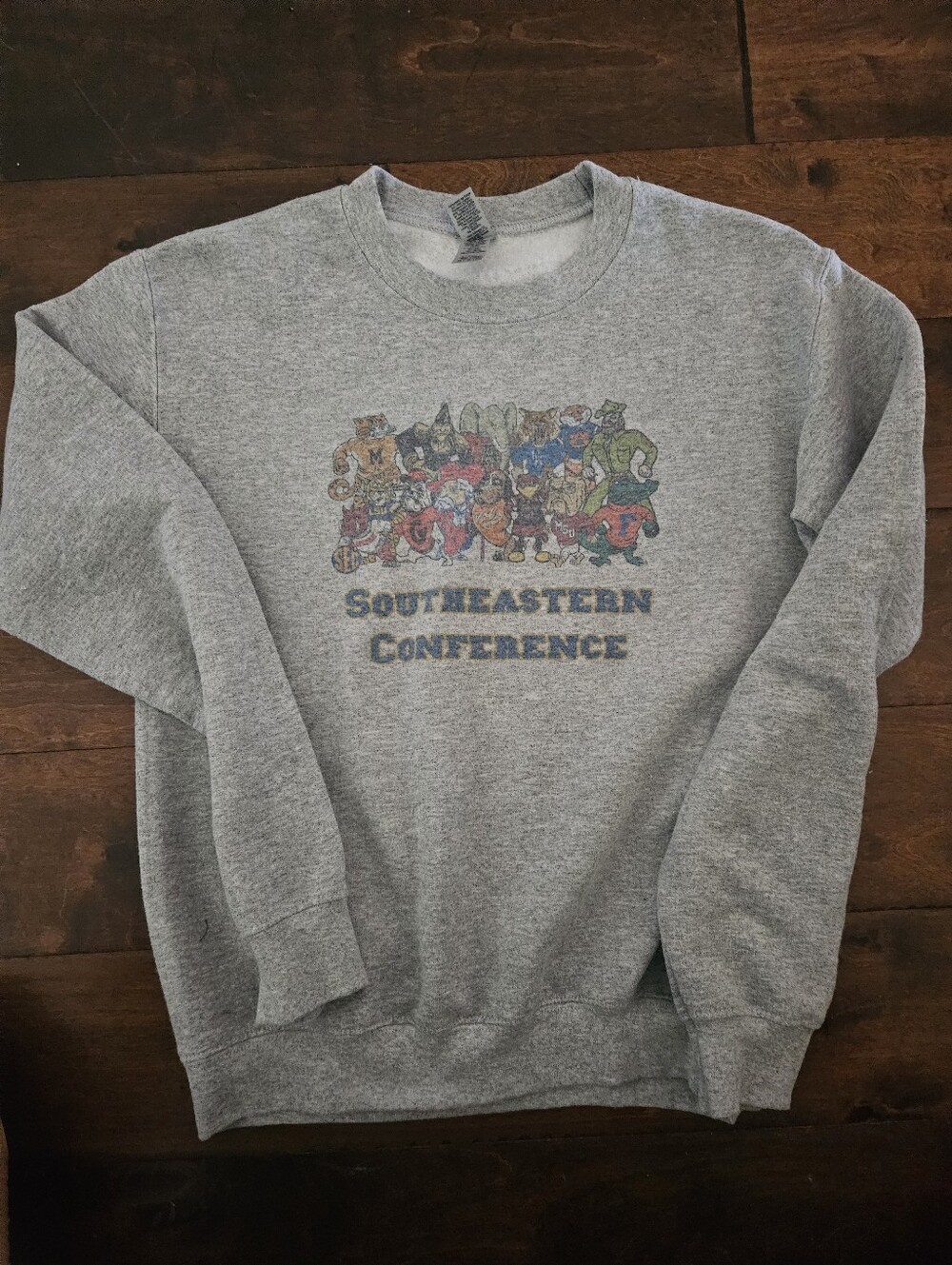 SEC Crewneck Mascot Sweatshirt